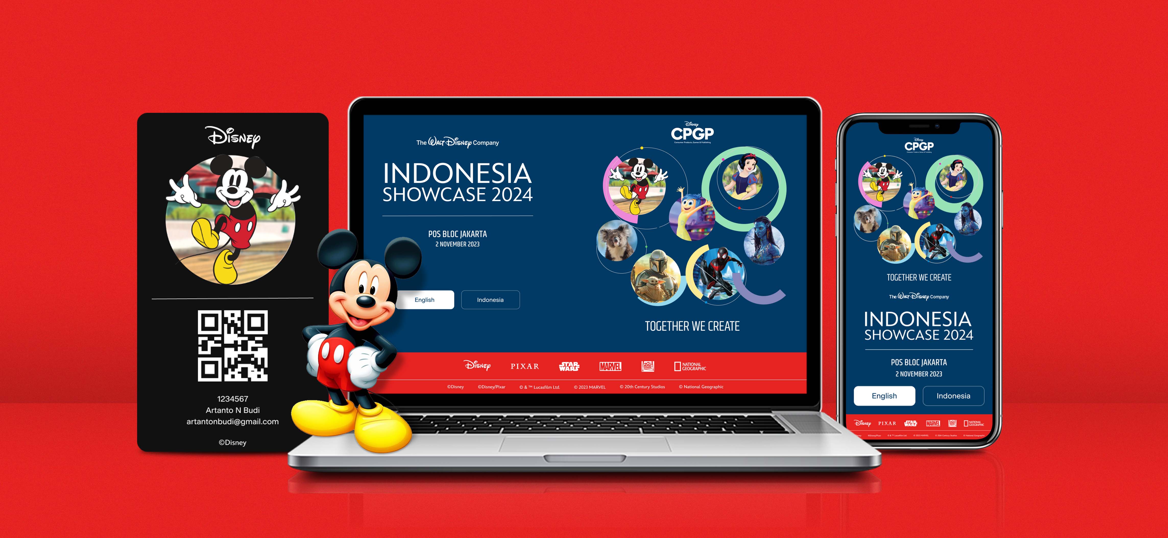 Portfolio Gerai Jasa Pembuatan Aplikasi (Disney - Aplikasi Berbasis Website) Main