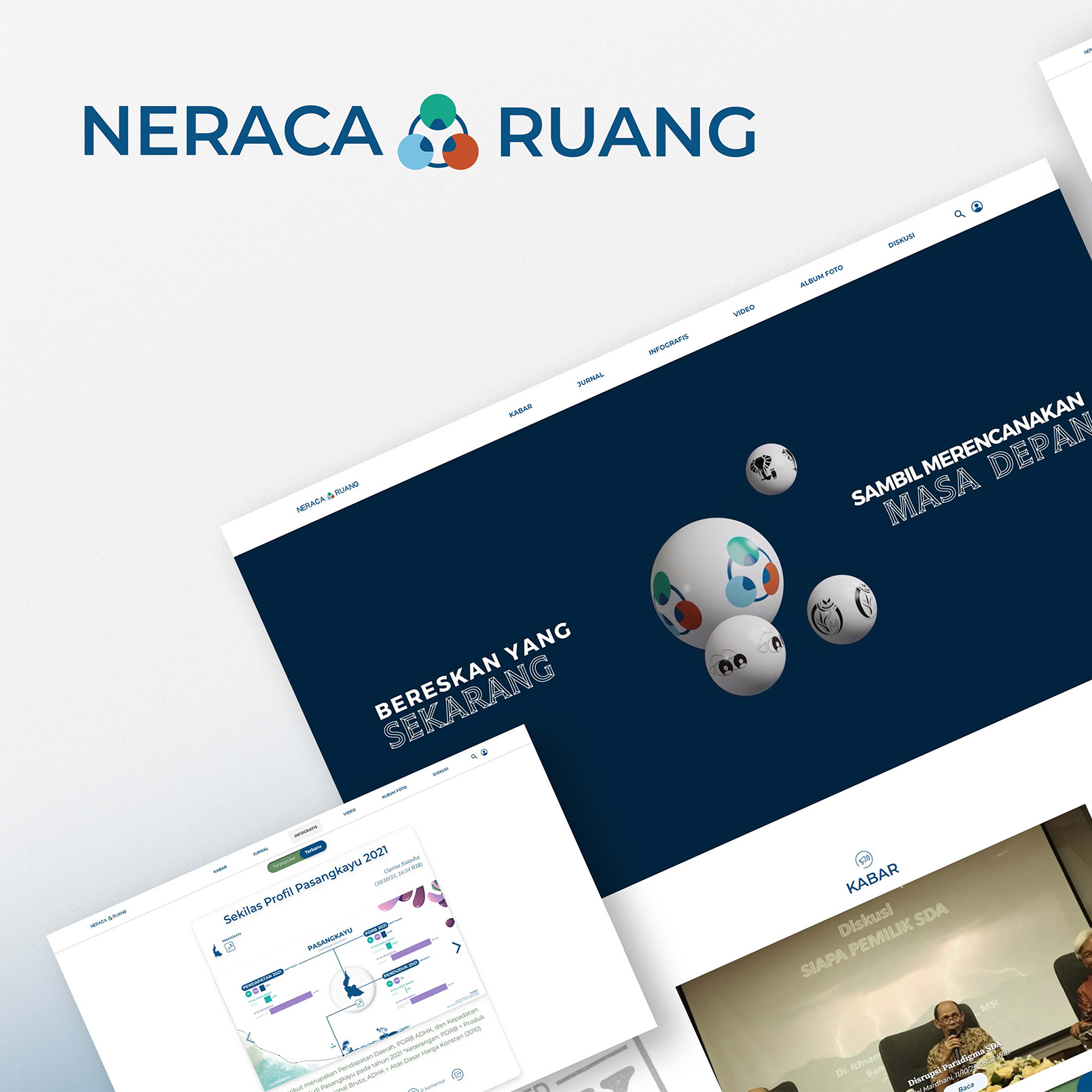 Portfolio Gerai Jasa Pembuatan Website (Neraca Ruang - Website Informasi)